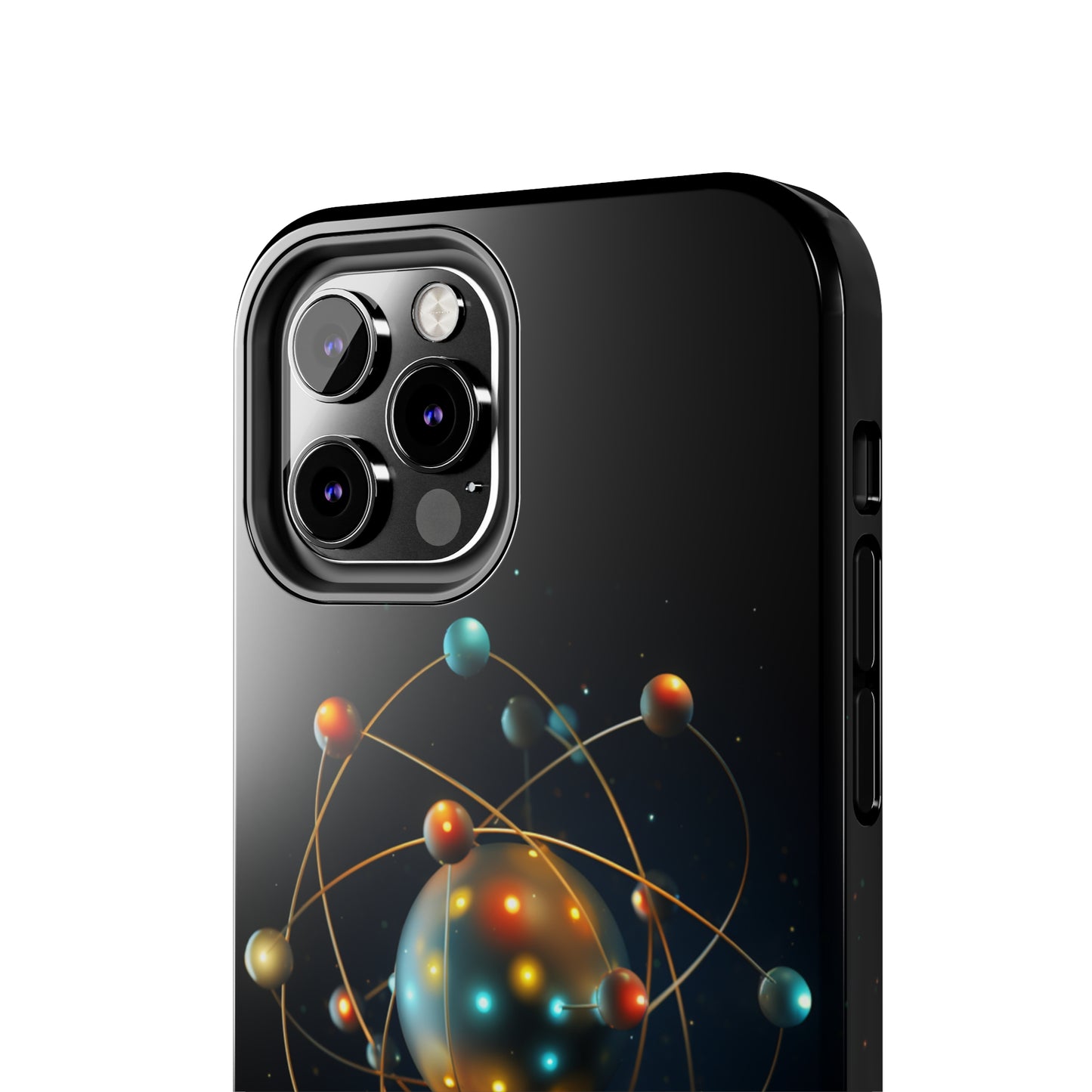 The "Atomic Elegance" Phone Case -Tough Phone Cases