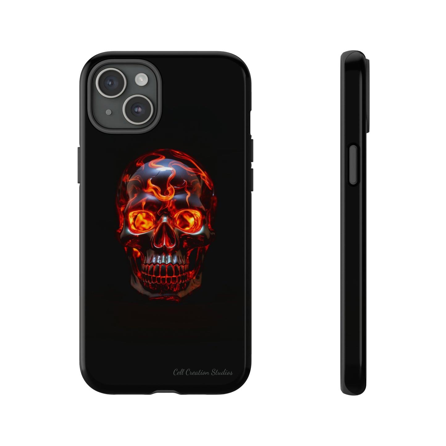 "Inferno Cranium" Phone Case -Tough Cases