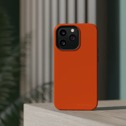 "Orange Burst" -MagSafe Tough iPhone Cases