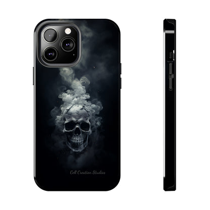 "Ethereal Skull Noir" -Tough iPhone Cases