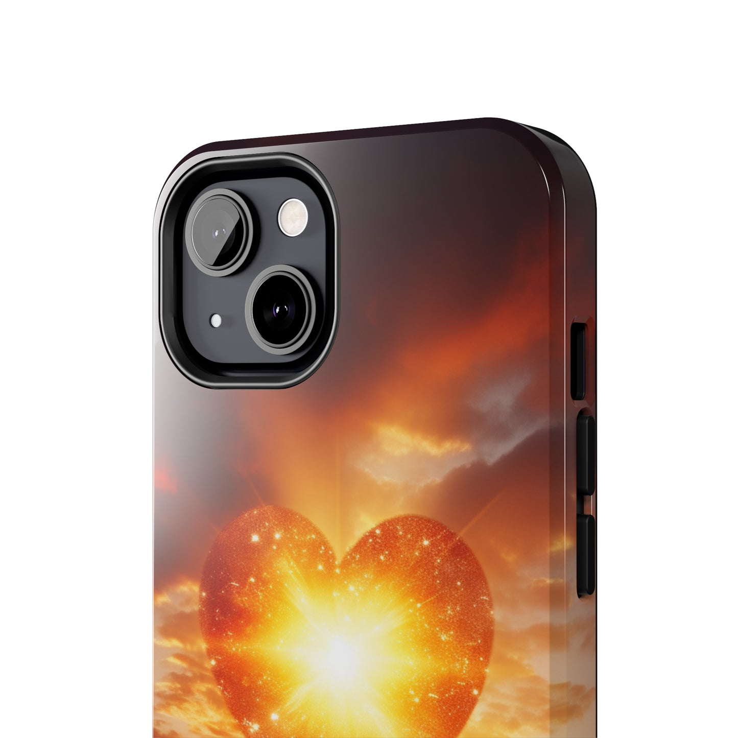 Introducing the "Sunlit Heart" Cell Phone Case – Embrace Love and Radiance -Tough Phone Cases