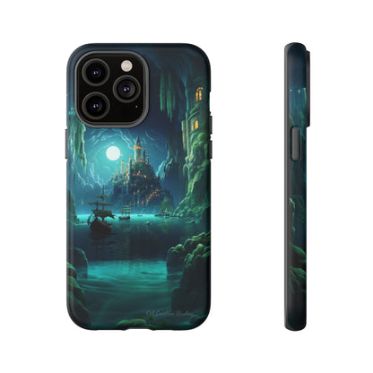 Introducing the "Moonlit Ancient City" Cell Phone Case – Explore Mysteries in the Glow of Moonlight -Tough Cases