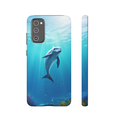 The "Dolphin Serenity" -Tough Samsung Phone Cases