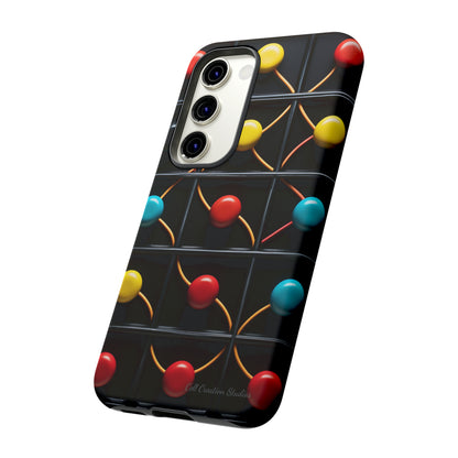 "Vibrant Spheres Fusion" -Tough Phone Cases