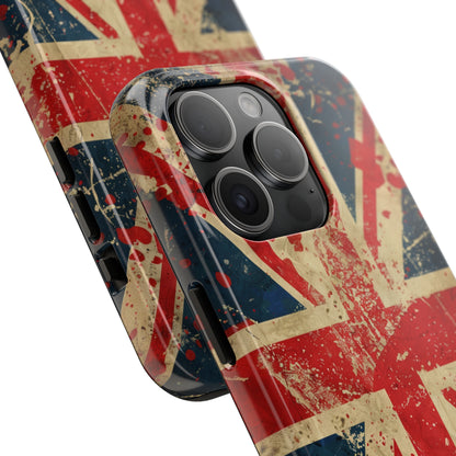 "Union Jack Flag" -Tough iPhone Cases