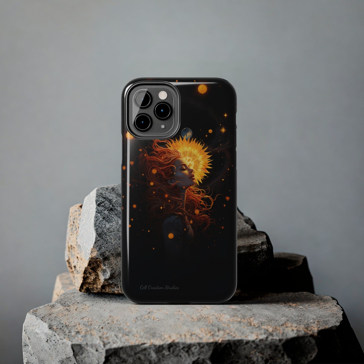 Introducing the "Cosmic Radiance" Cell Phone Case – Embrace the Celestial Beauty of the Universe -Tough Phone Cases