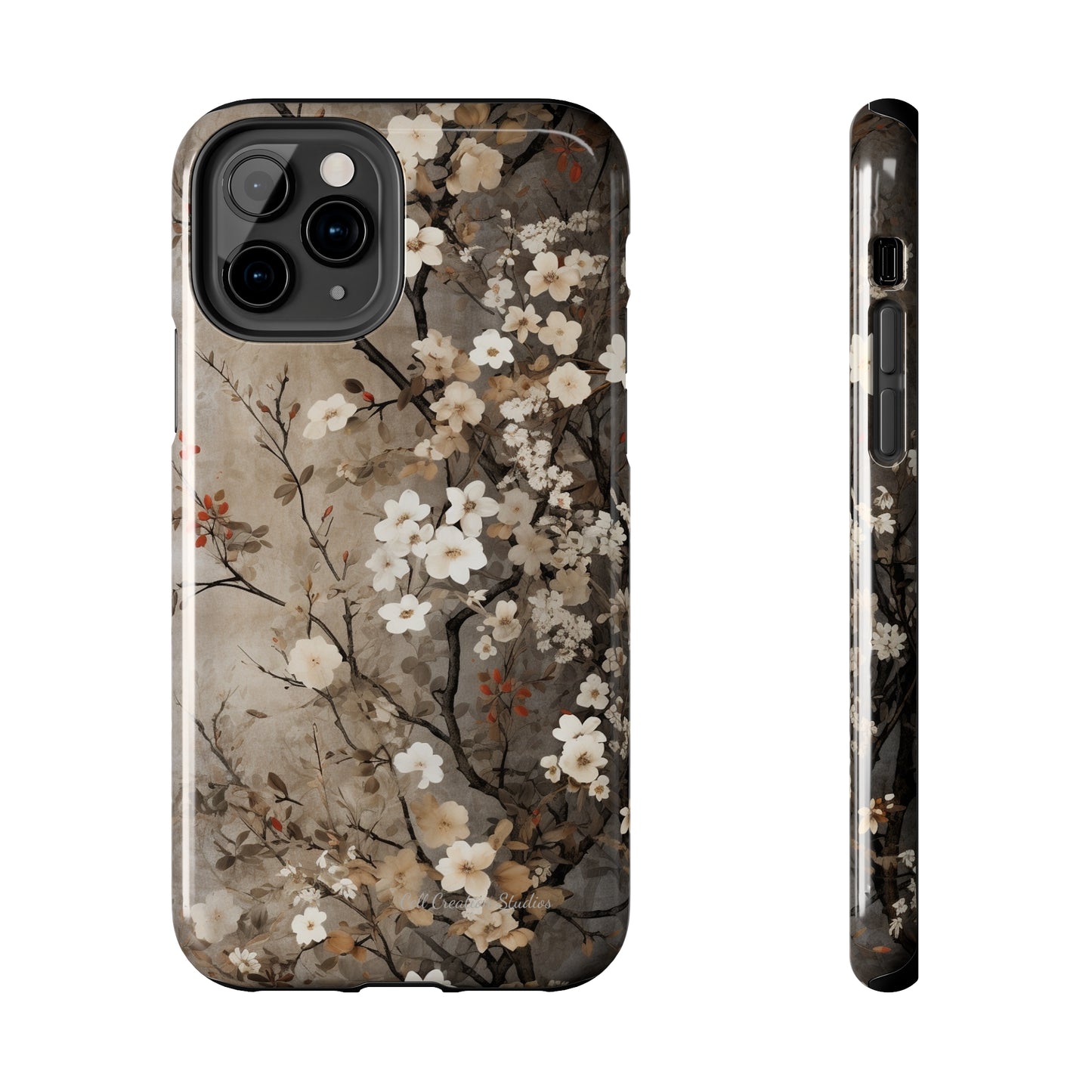 "Whimsical Blooms" -Tough iPhone Cases