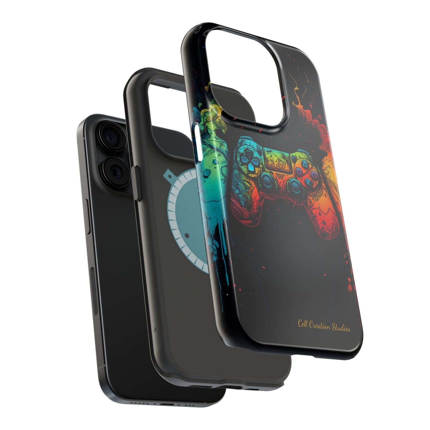 "ColorBlast Gaming" -MagSafe Tough iPhone Cases