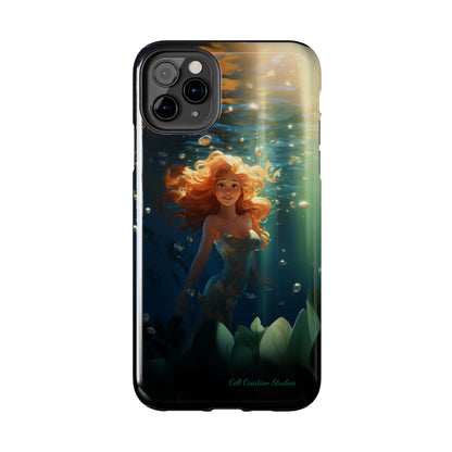 Dive into Enchantment with Our "Ariel Little Mermaid" Phone Case -Tough Phone Cases