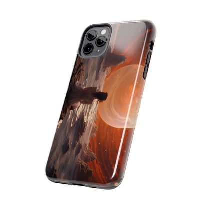 Introducing the "Stargazer's Serenity" Cell Phone Case – Embrace Cosmic Tranquility! -Tough Phone Cases