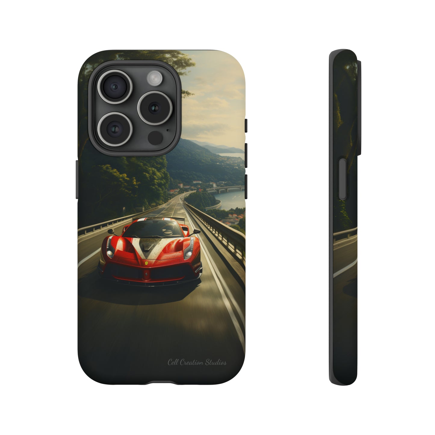 "Tropical Thrill Ferrari Edition" -Tough iPhone Cases