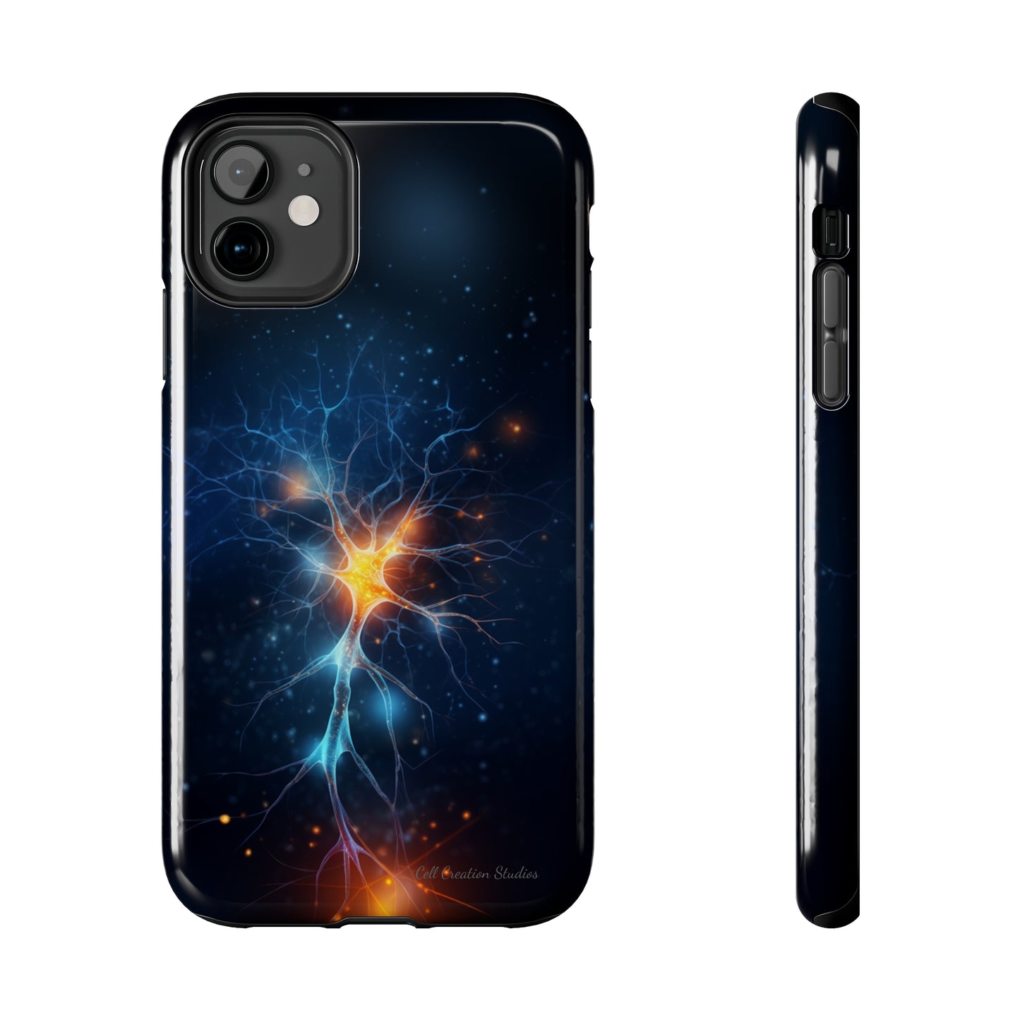 Introducing the "Luminous Neuron" Cell Phone Case – Illuminate Your Connection! -Tough Phone Cases