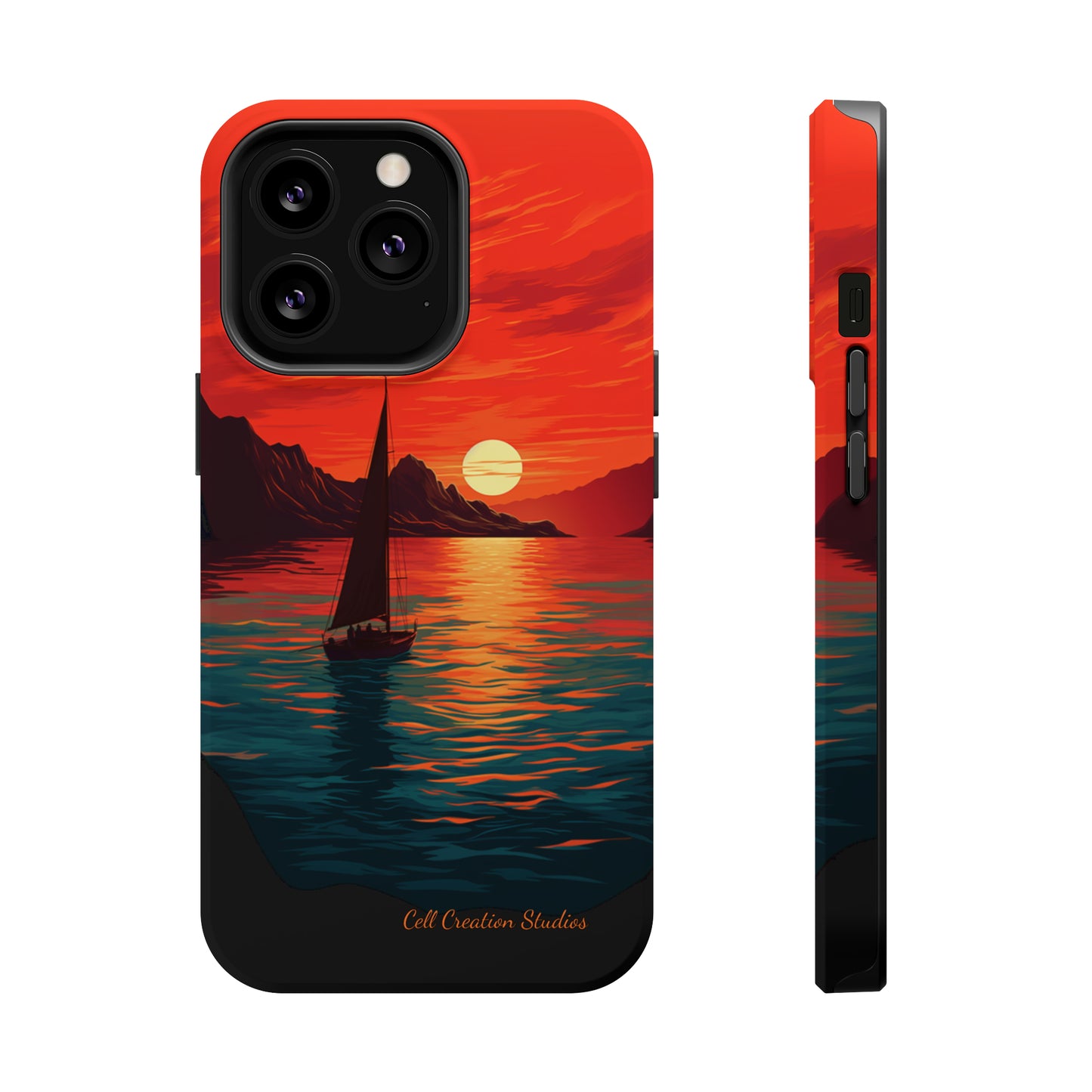 "Serenity at Sunset" -MagSafe Tough iPhone Cases