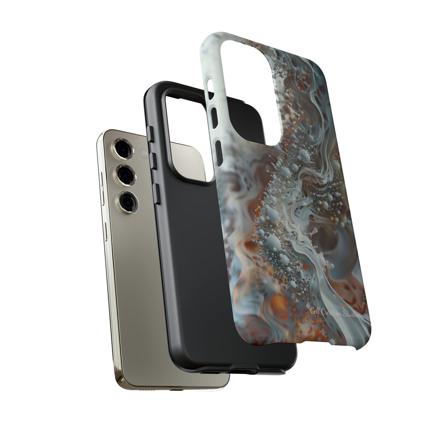 "3D Liquid Splash" -Tough Samsung Cases