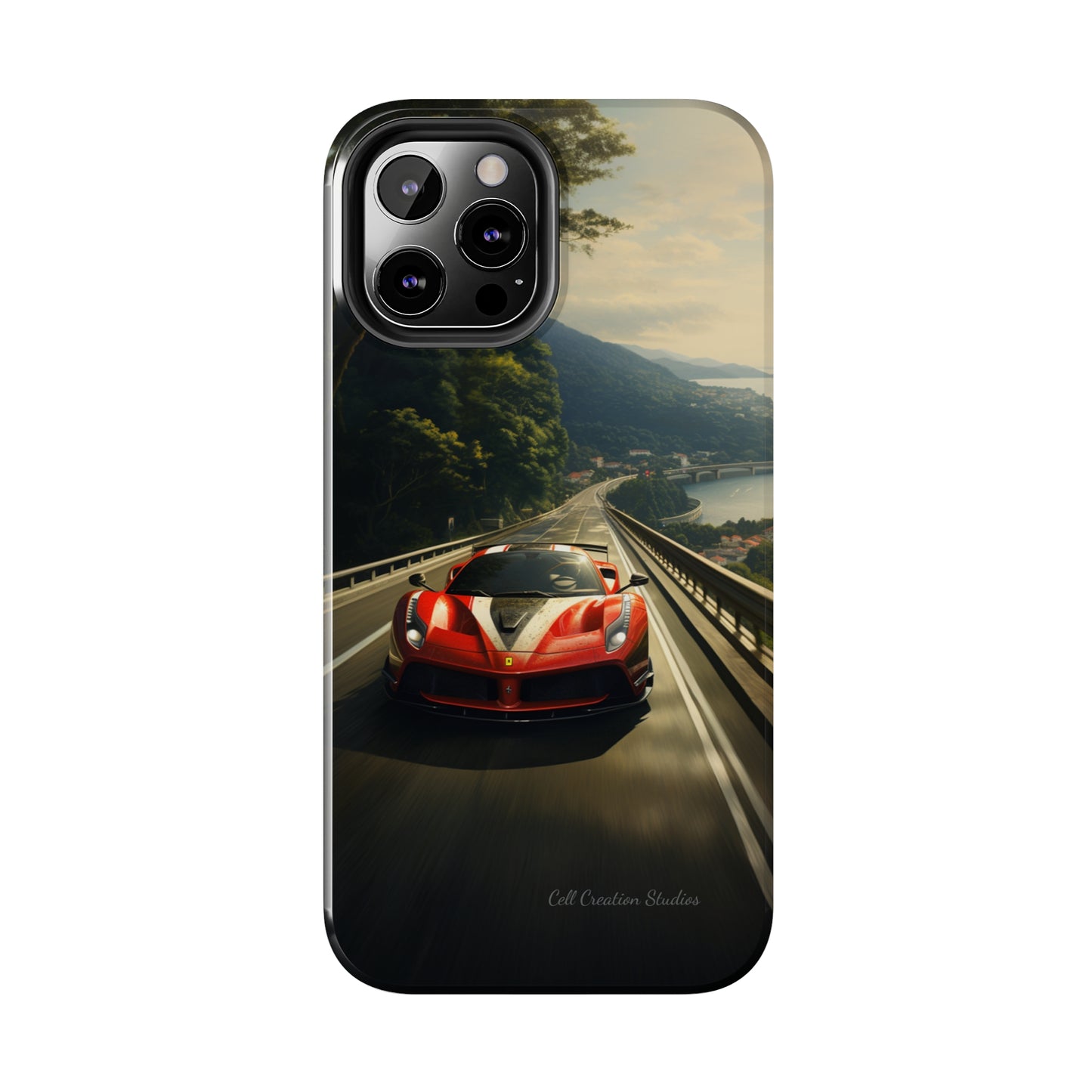 "Tropical Thrill Ferrari Edition" -Tough iPhone Cases