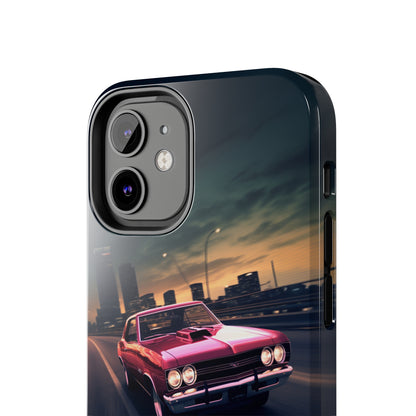 "Sunset City Cruise GTO Edition" -Tough iPhone Cases