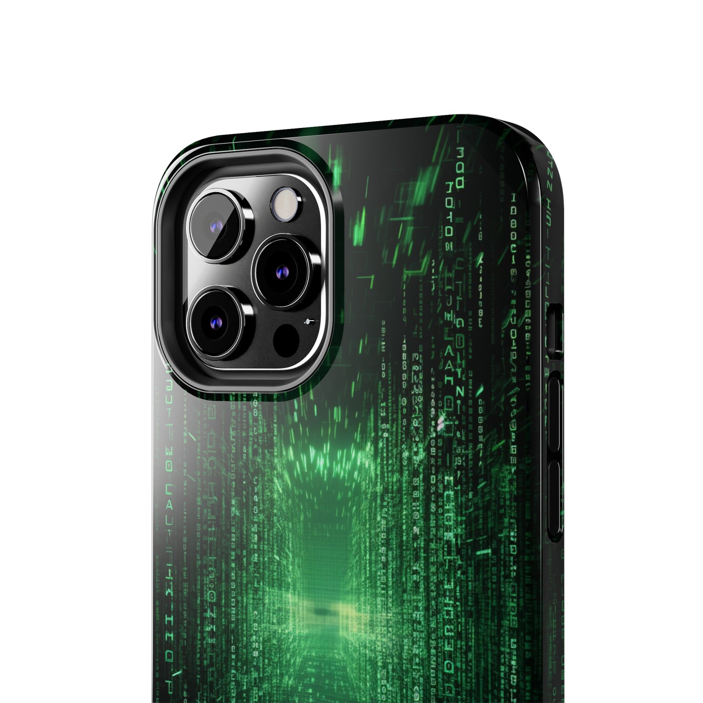 Introducing our "Digital Code Stream" Cell Phone Case – where style meets technology for your device's protection -Tough Phone Cases