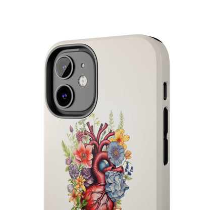 "Blooming Hearts" -Tough iPhone Cases