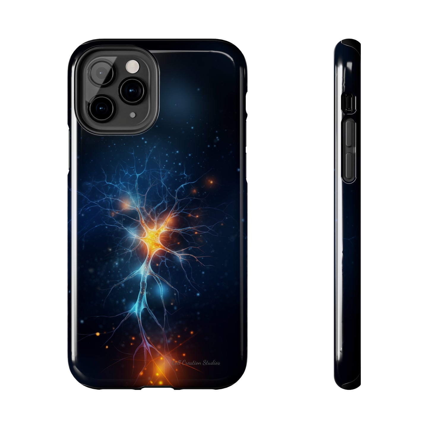 Introducing the "Luminous Neuron" Cell Phone Case – Illuminate Your Connection! -Tough Phone Cases