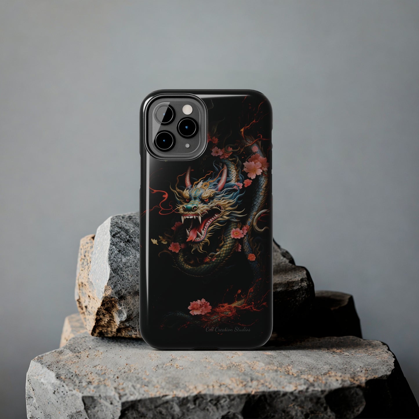 Introducing the "Mystical Japanese Dragon" Cell Phone Case – Unleash the Dragon's Power -Tough Phone Cases