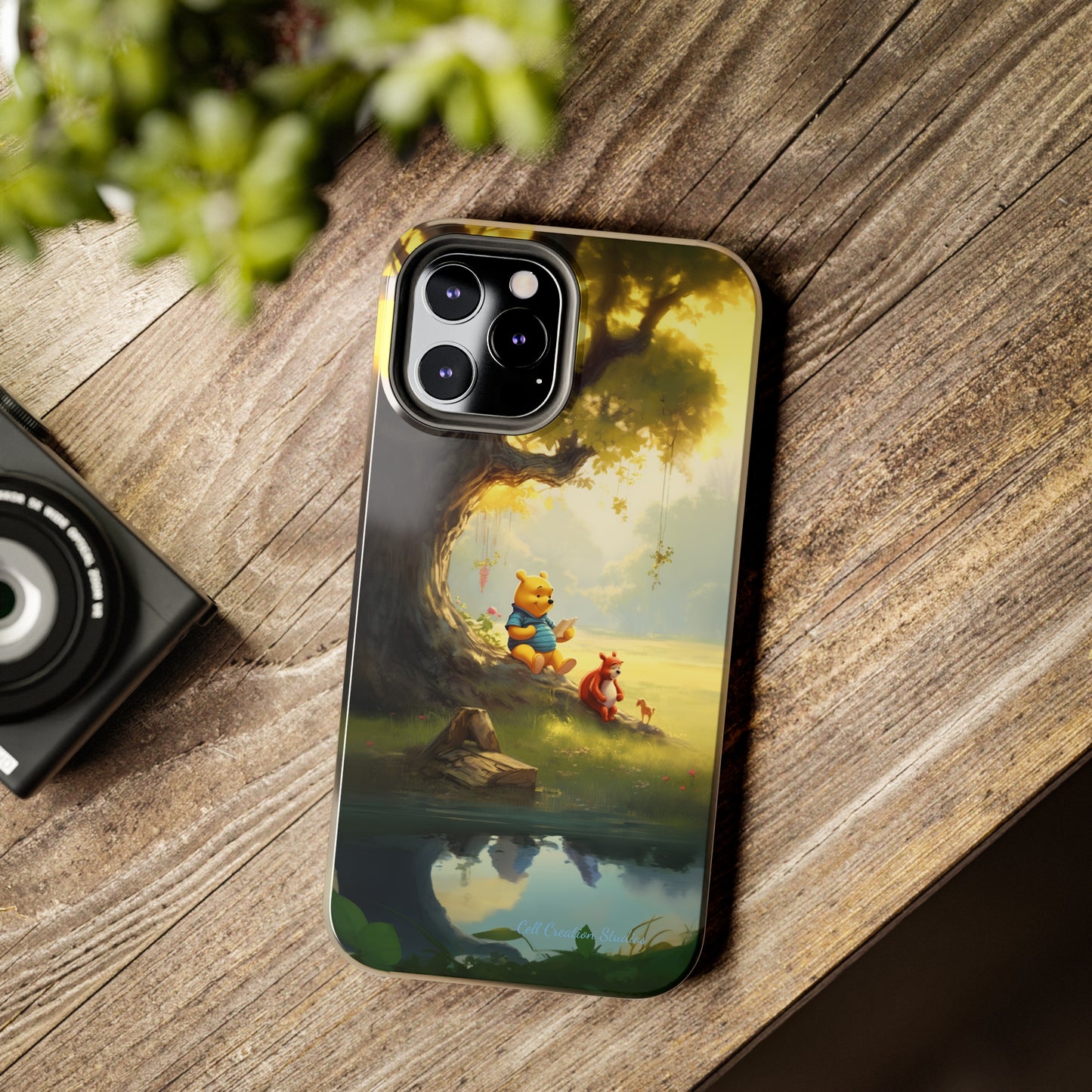 Introducing the "Winnie-The-Pooh Storytime" Cell Phone Case – A Nostalgic Journey with Friends -Tough Phone Cases