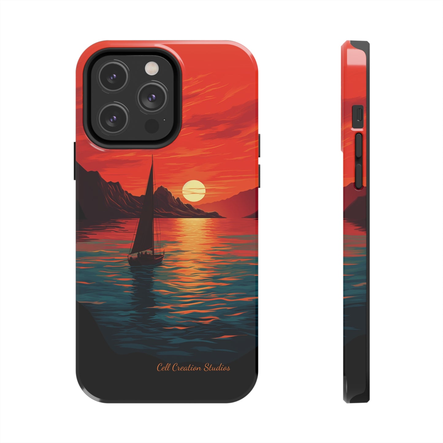 "Serenity at Sunset" -Tough iPhone Cases