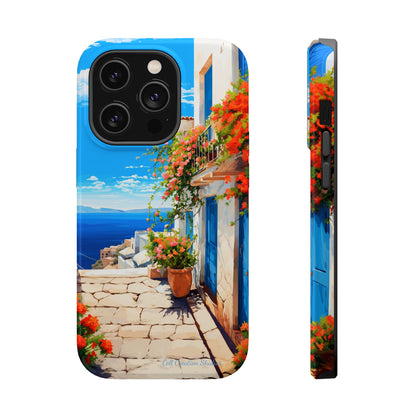 "Mediterranean Bliss Horizon" -MagSafe Tough iPhone Cases