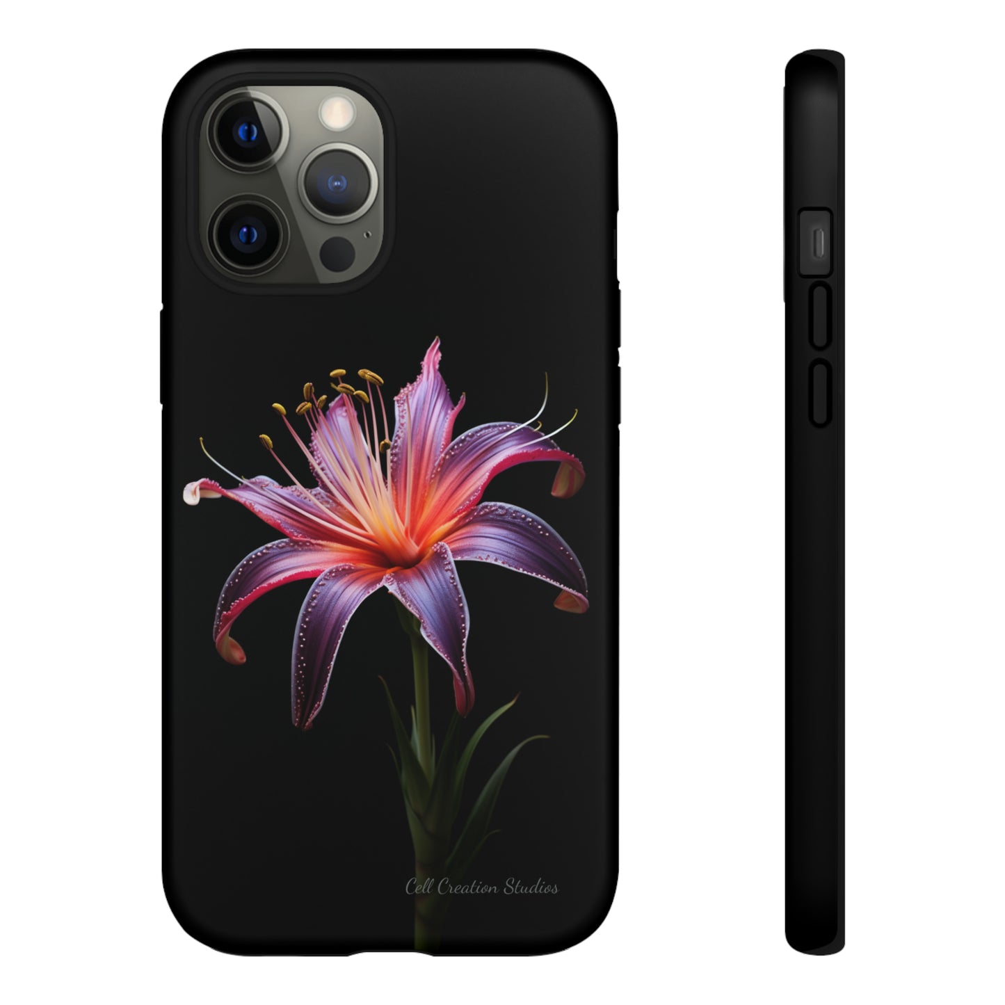 "Vibrant Purple Lily" Phone Case -Tough Cases