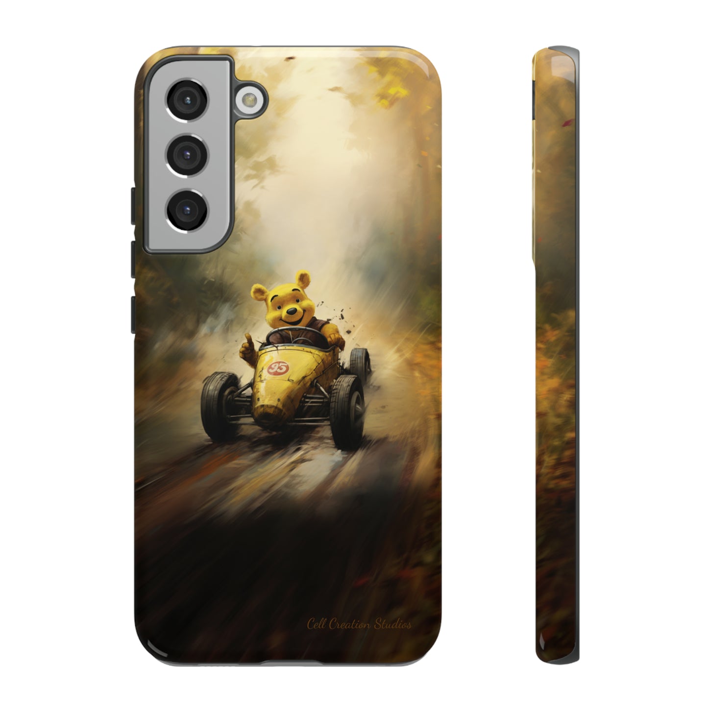 "Winnie-the-Pooh's Victory Lap" Phone Case -Tough Cases