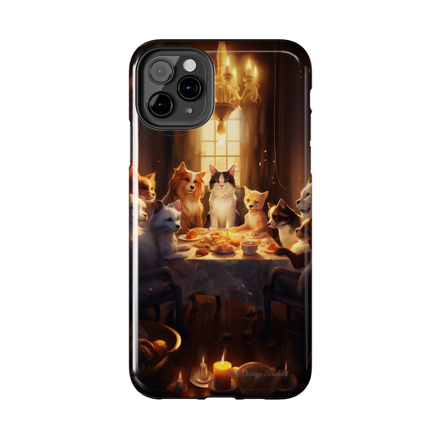 Introducing the "Harmony Feast" Cell Phone Case – Celebrate Unity and Joy! -Tough Phone Cases