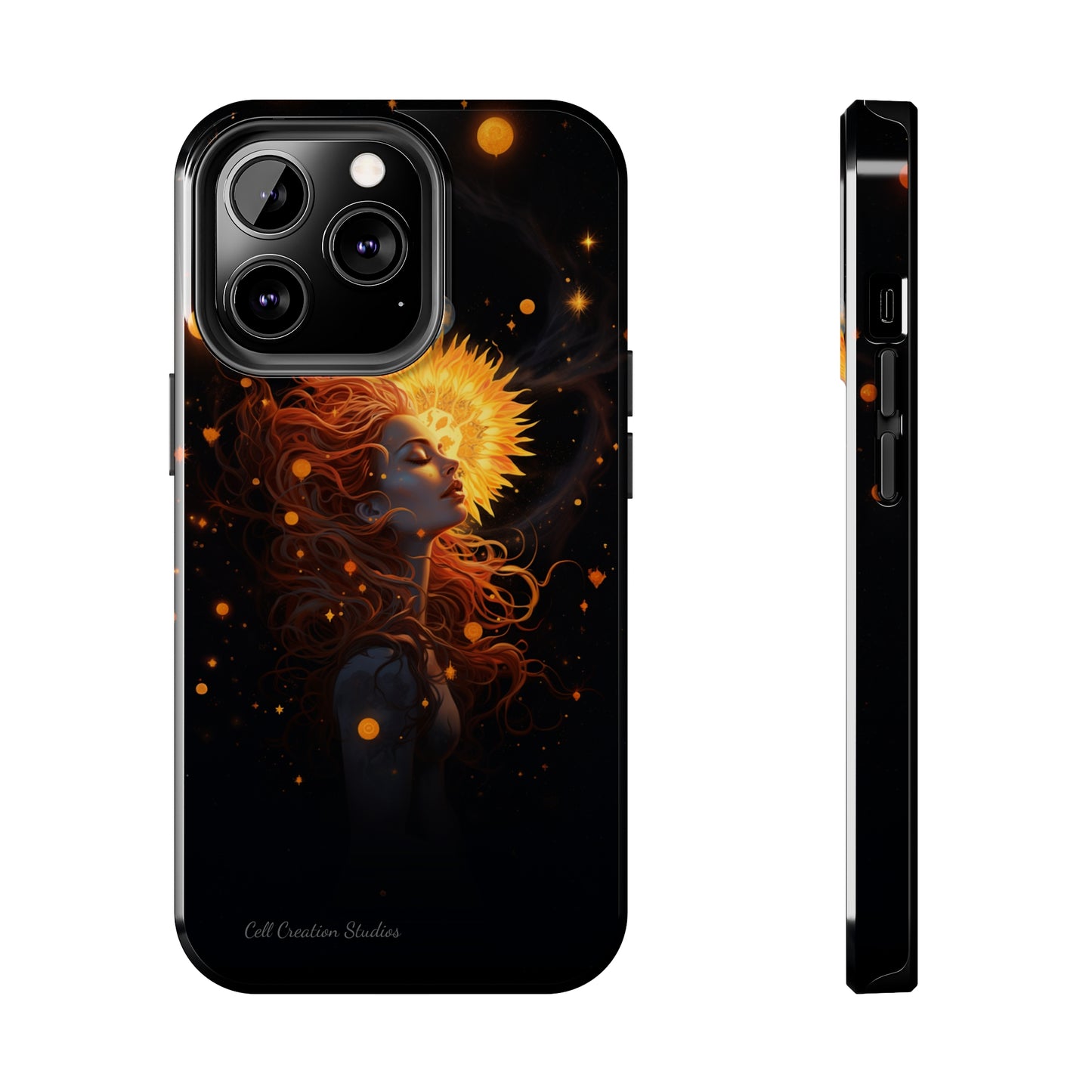 Introducing the "Cosmic Radiance" Cell Phone Case – Embrace the Celestial Beauty of the Universe -Tough Phone Cases