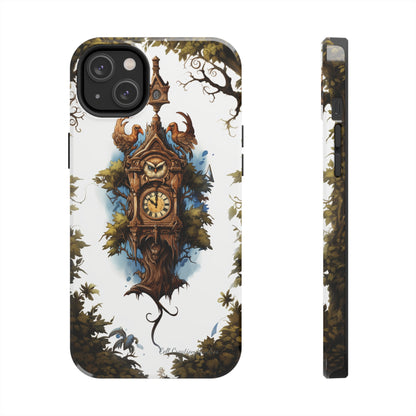 Introducing the "Timeless Charm Cuckoo Clock" Cell Phone Case – Embrace Vintage Elegance -Tough Phone Cases