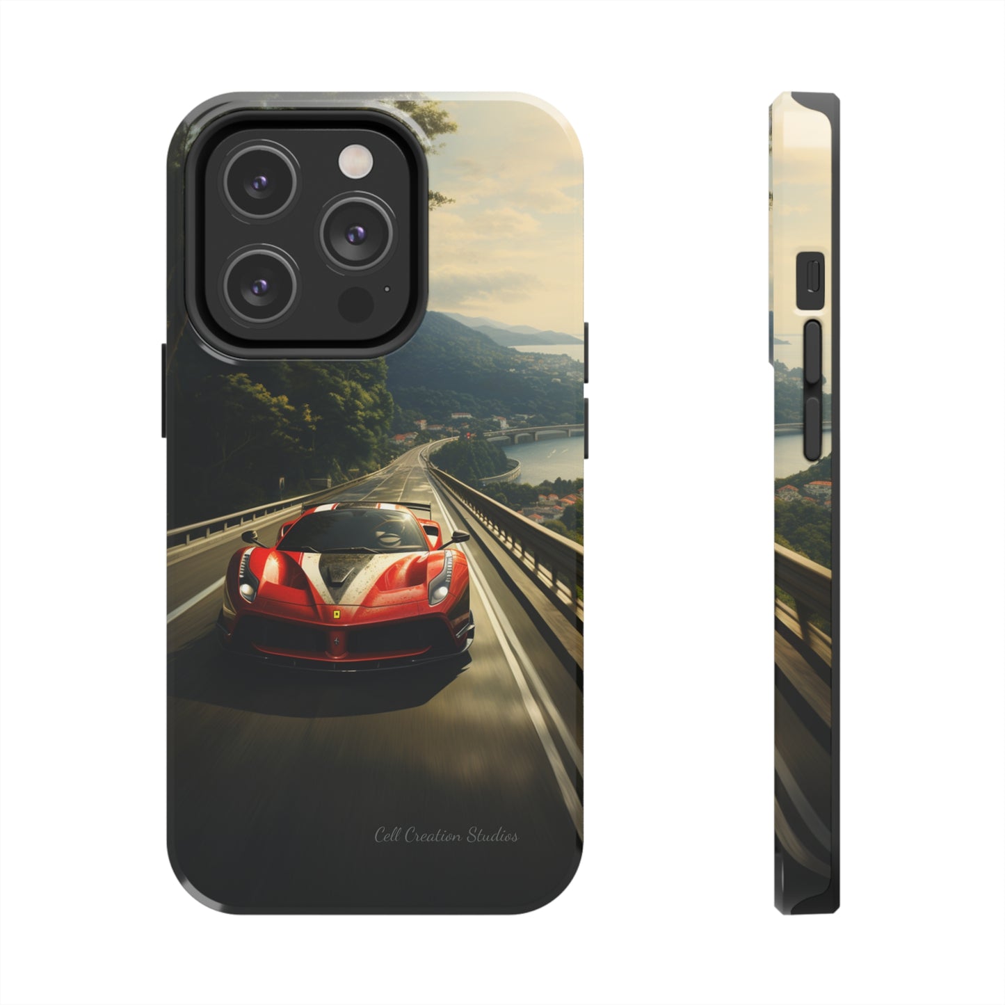 "Tropical Thrill Ferrari Edition" -Tough iPhone Cases