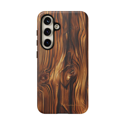 "Wood Grain Elegance" Tough Samsung Galaxy Cases