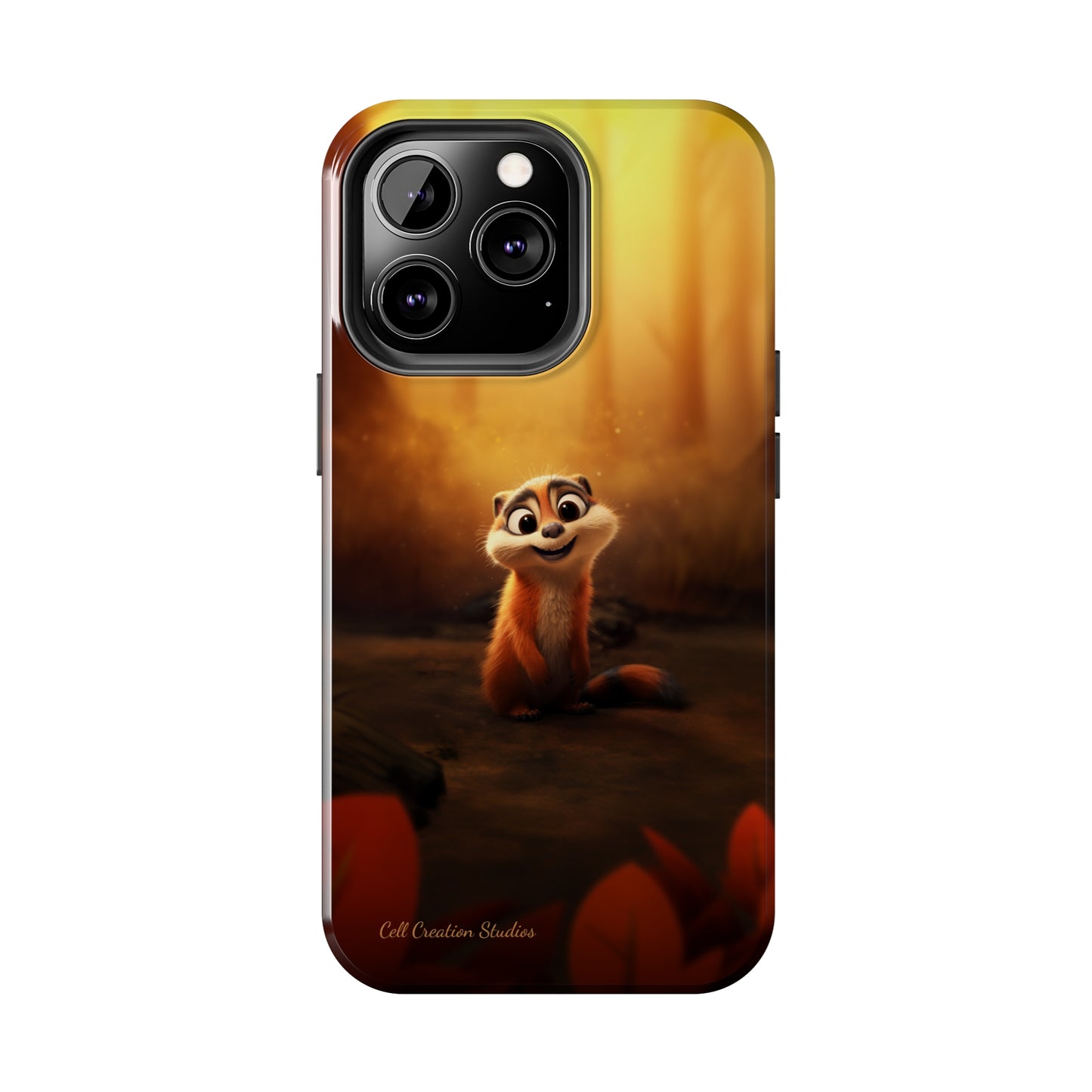 Introducing the "Woodland Chipmunk" Cell Phone Case – Embrace Natural Playfulness with Every Glance-Tough Phone Cases