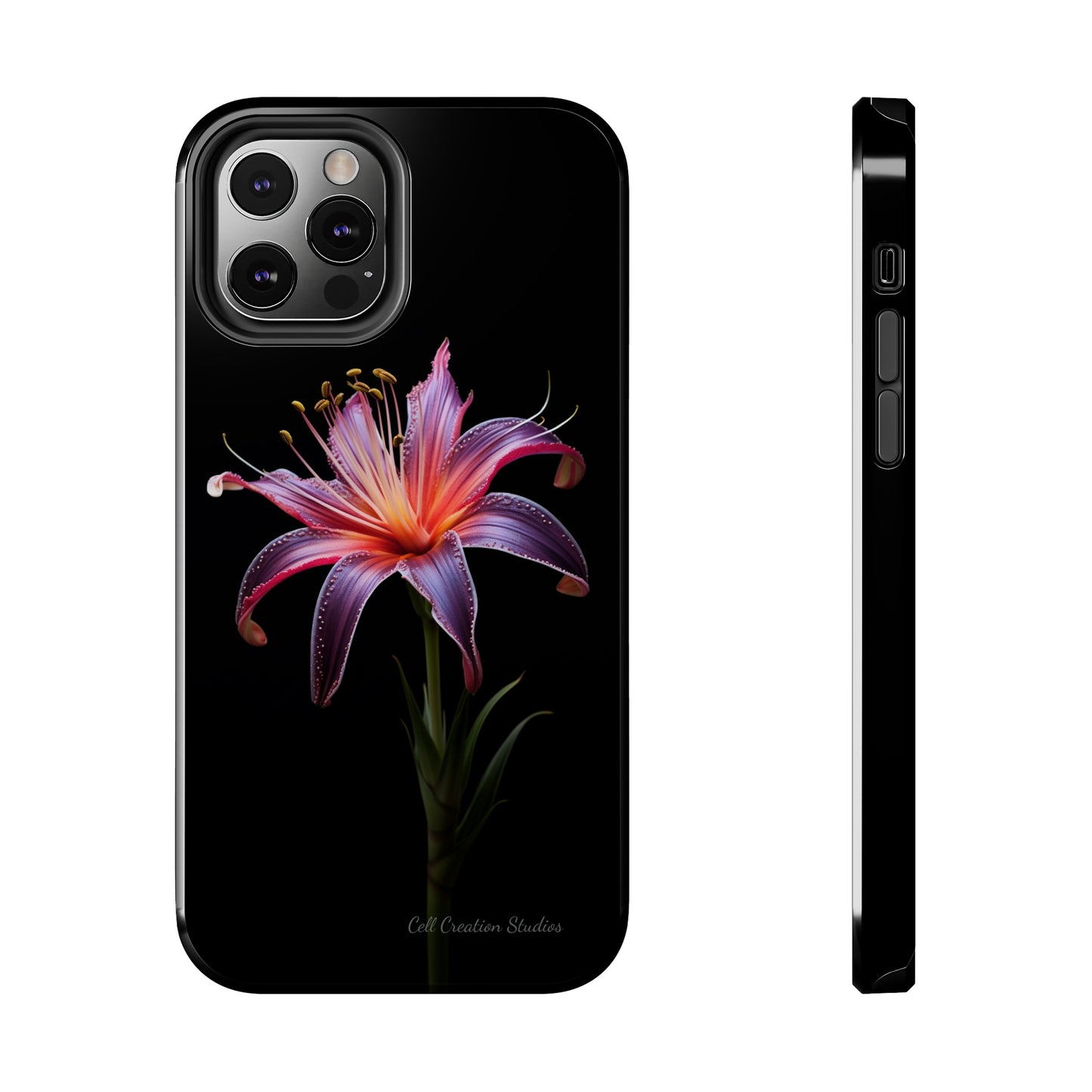 "Vibrant Purple Lily" Phone Case -Tough Phone Cases