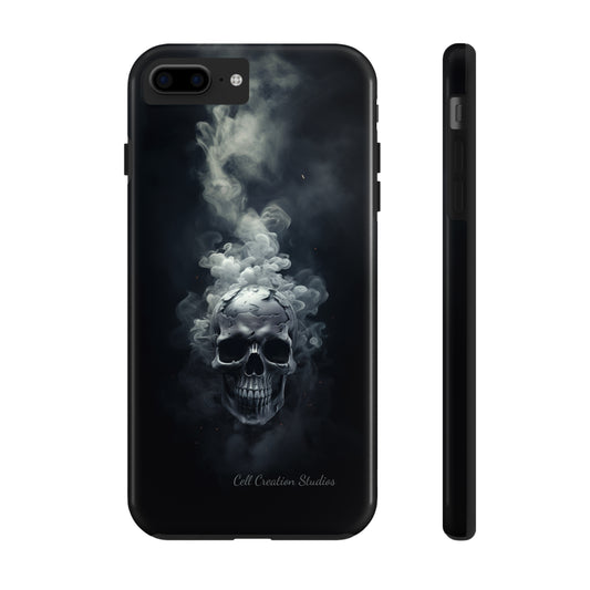 "Ethereal Skull Noir" -Tough iPhone Cases