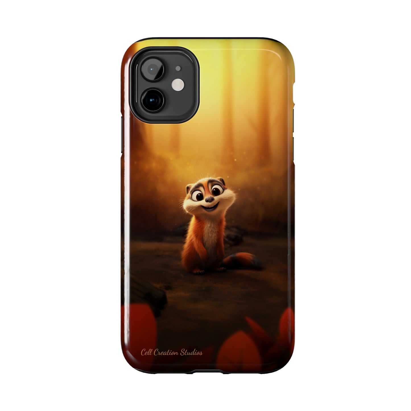 Introducing the "Woodland Chipmunk" Cell Phone Case – Embrace Natural Playfulness with Every Glance-Tough Phone Cases