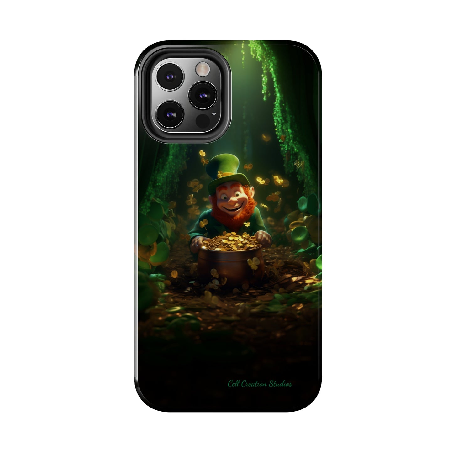 Introducing the "Leprechaun's Pot of Gold" Cell Phone Case – A Touch of Irish Charm -Tough Phone Cases