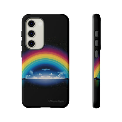 "Vibrant Skies: Rainbow Sunset" Cell Phone Case -Tough Cases