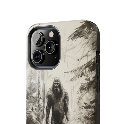 "Bigfoot in the Wilderness" Cell Phone Case – Encounter Bigfoot's Mystery -Tough Phone Cases