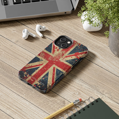 "Union Jack Flag" -Tough iPhone Cases