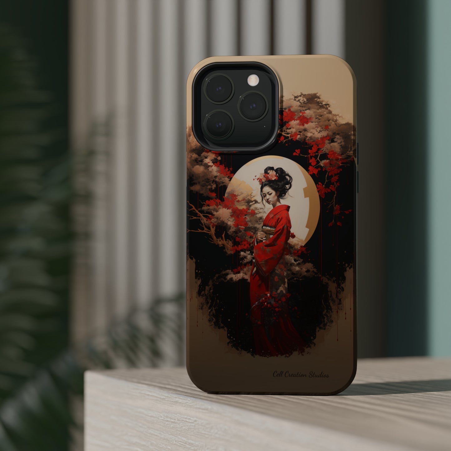 "Japanese Geisha Art" Phone Case -MagSafe Tough Cases