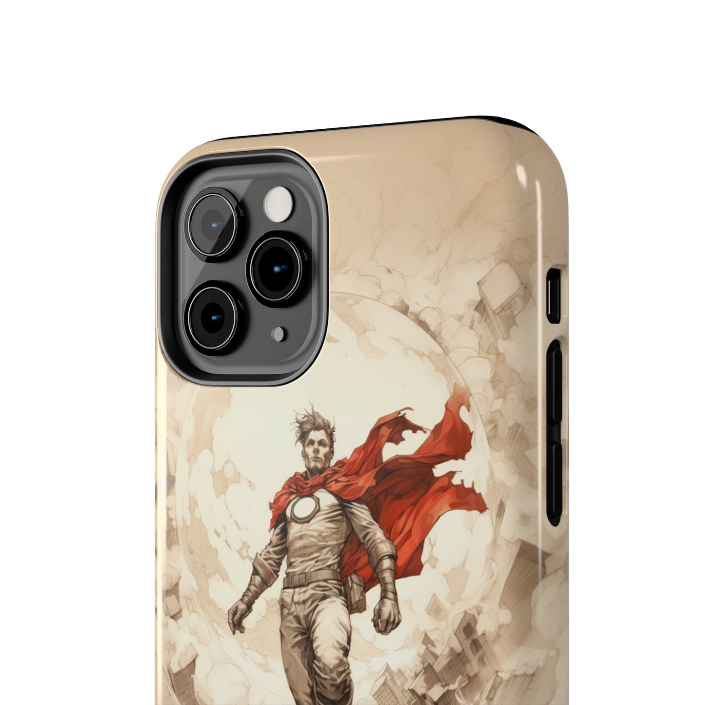 Introducing the "Heroic Guardian" Cell Phone Case – Unleash Your Inner Superhero with Captivating Design -Tough Phone Cases