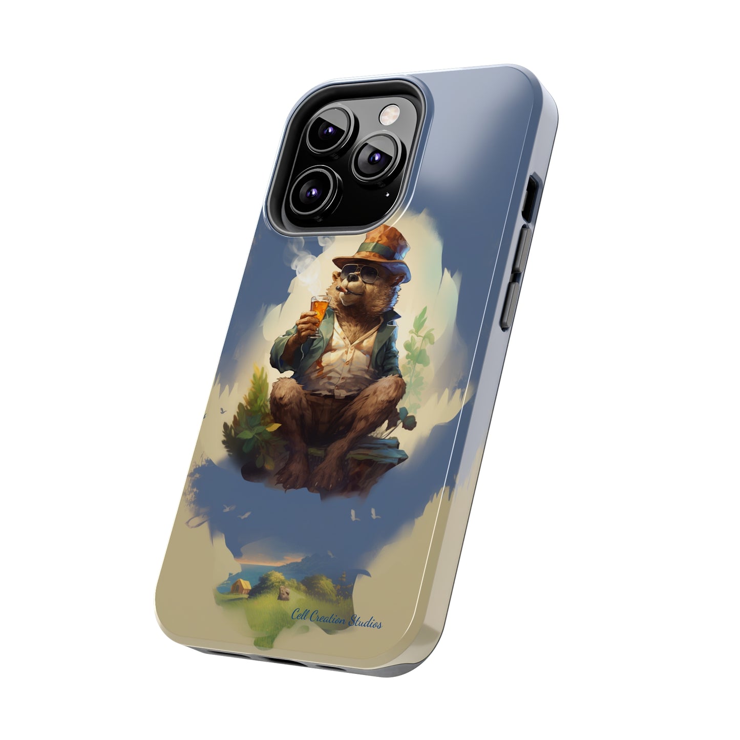 Introducing the "Bear's Homeward Bound" Cell Phone Case – Where Dreams of Home Come Alive -Tough Phone Cases