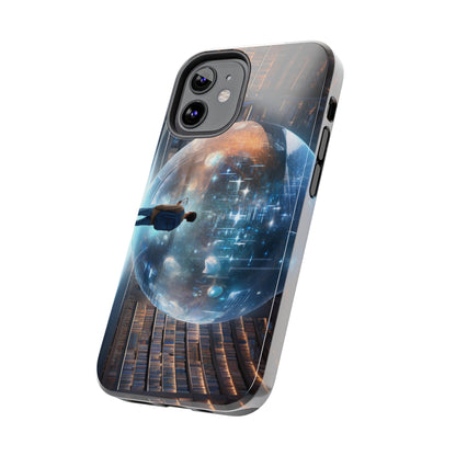 Introducing the "Library Luminary" Cell Phone Case – Where Knowledge Meets Mystery -Tough Phone Cases