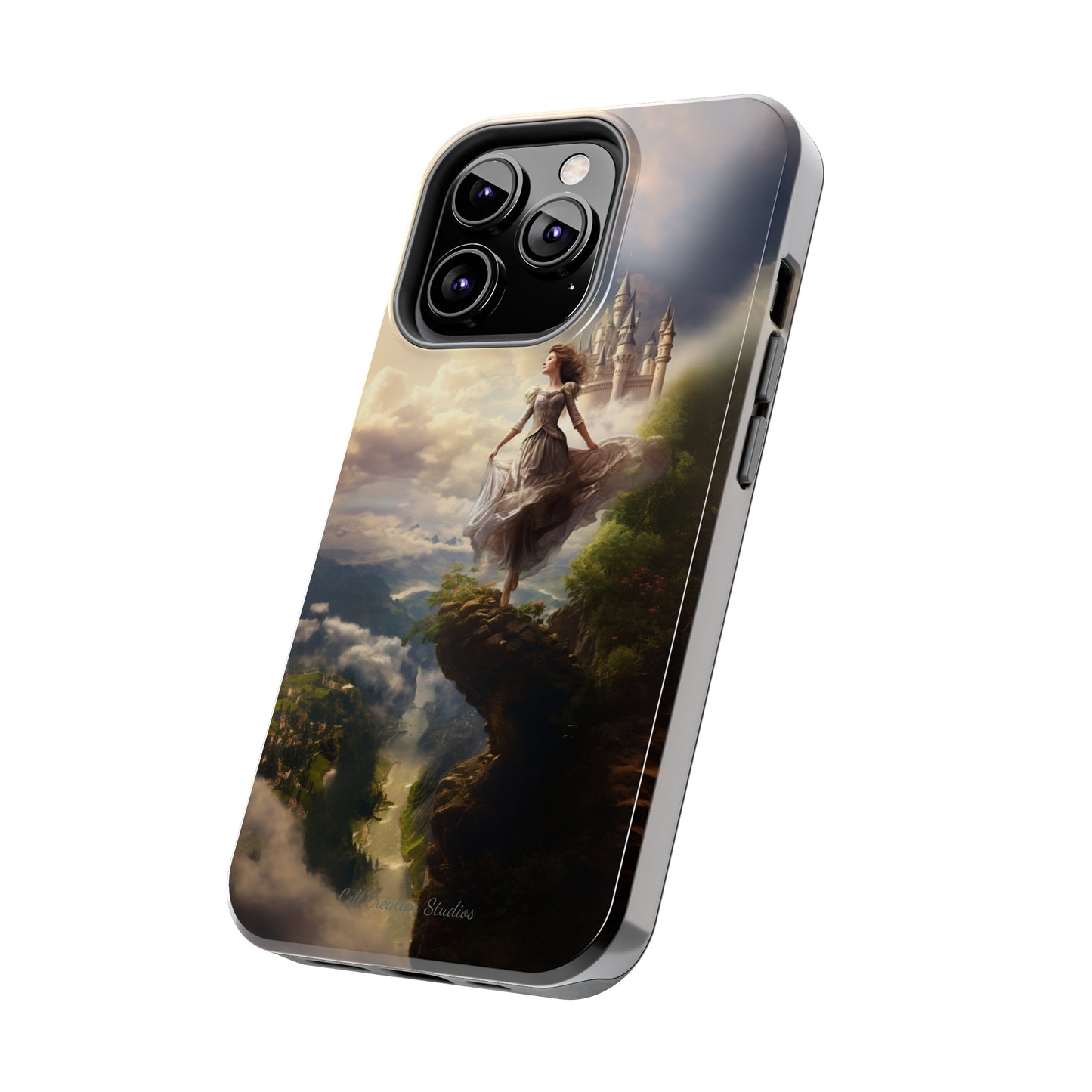 Introducing the "Enchanted Castle Discovery" Cell Phone Case – Uncover the Magic of The Castle On The Hilltop-Tough Phone Cases