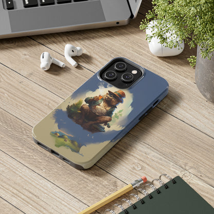 Introducing the "Bear's Homeward Bound" Cell Phone Case – Where Dreams of Home Come Alive -Tough Phone Cases