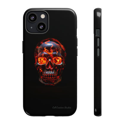 "Inferno Cranium" Phone Case -Tough Cases