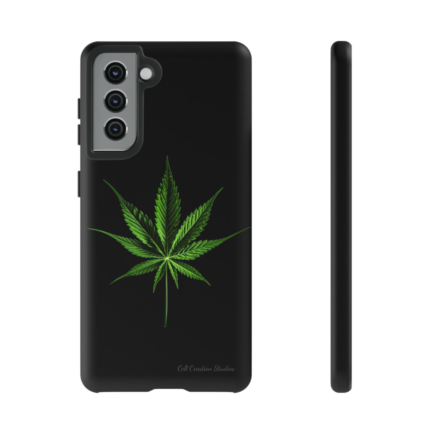 "Cannabis Chic" Marijuana Leaf Phone Case -Tough Cases